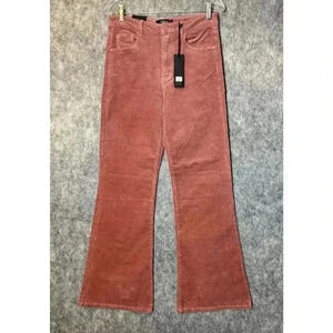 NWT Black Label by C'est Toi High Waist Corduroy Flare Pants - Size 9